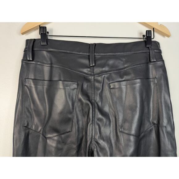 Joe's The Margot Faux Leather High Rise Straight Leg Pant - Picture 5 of 7